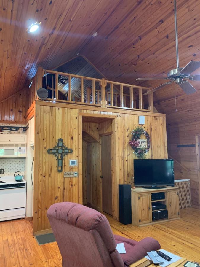 Lake Whitney Log Cabin Lakewood Harbor Exterior photo