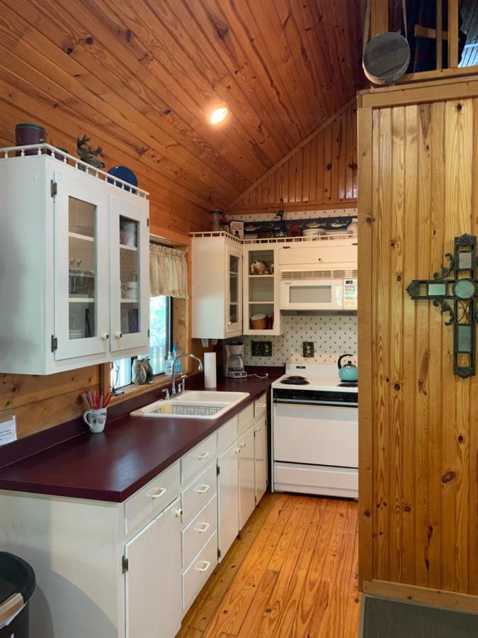 Lake Whitney Log Cabin Lakewood Harbor Exterior photo