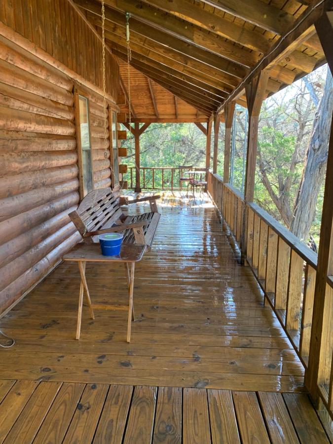 Lake Whitney Log Cabin Lakewood Harbor Exterior photo