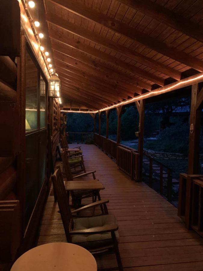Lake Whitney Log Cabin Lakewood Harbor Exterior photo